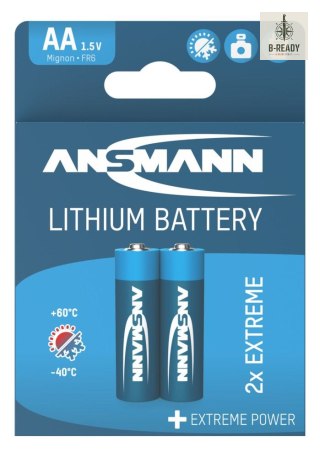 Baterie litowe Ansmann AA / FR6 2 szt.