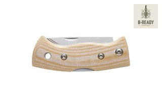 Nóż Myśliwski Helle Berget Beige Canvas Micarta 12C27