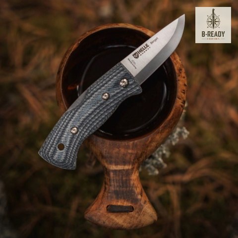 Nóż Myśliwski Helle Berget Denim Micarta 12C27