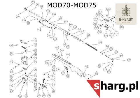 Kamień blokujący tłok do Hatsan MOD 33-135, Torpedo: 100X, 105X, 150, 155, Dominator 200, Proxima (111)