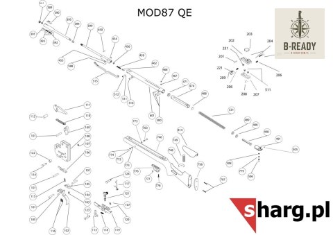 Kamień blokujący tłok do Hatsan MOD 33-135, Torpedo: 100X, 105X, 150, 155, Dominator 200, Proxima (111)