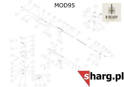 Kamień blokujący tłok do Hatsan MOD 33-135, Torpedo: 100X, 105X, 150, 155, Dominator 200, Proxima (111)