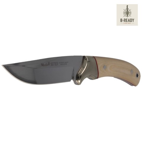 Nóż Muela Setter-11B Ivory Micarta, Mirror X50CrMoV15
