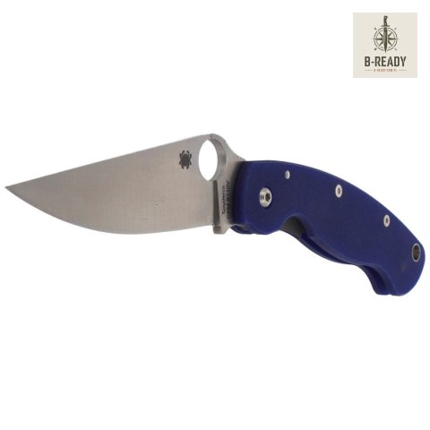 Nóż składany Spyderco Military Dark Blue G10, Satin CPM S110V by Sal Glesser (C36GPDBL)