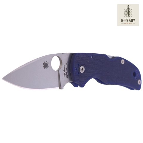 Nóż składany Spyderco Native 5 Dark Blue G10, Satin CPM S110V by Sal, Eric Glesser (C41GPDBL5)