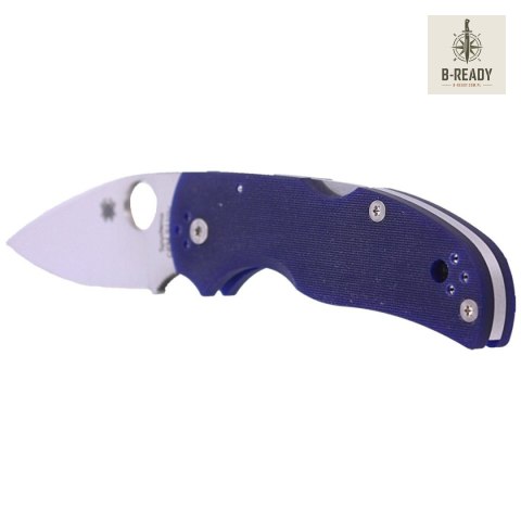 Nóż składany Spyderco Native 5 Dark Blue G10, Satin CPM S110V by Sal, Eric Glesser (C41GPDBL5)