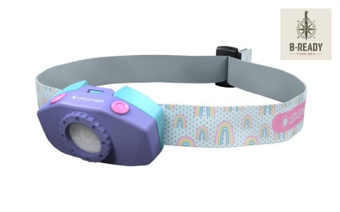 Latarka Czołowa Ledlenser KidLed 2 Lila