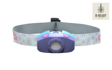 Latarka Czołowa Ledlenser KidLed 2 Lila