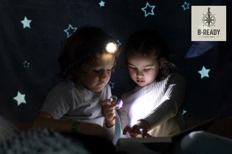 Latarka Czołowa Ledlenser KidLed 2 Lila