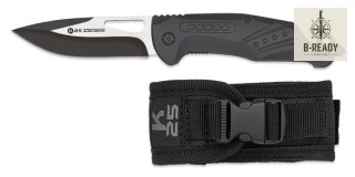 Nóż Składany K25 25008 Tactical Black Aluminium